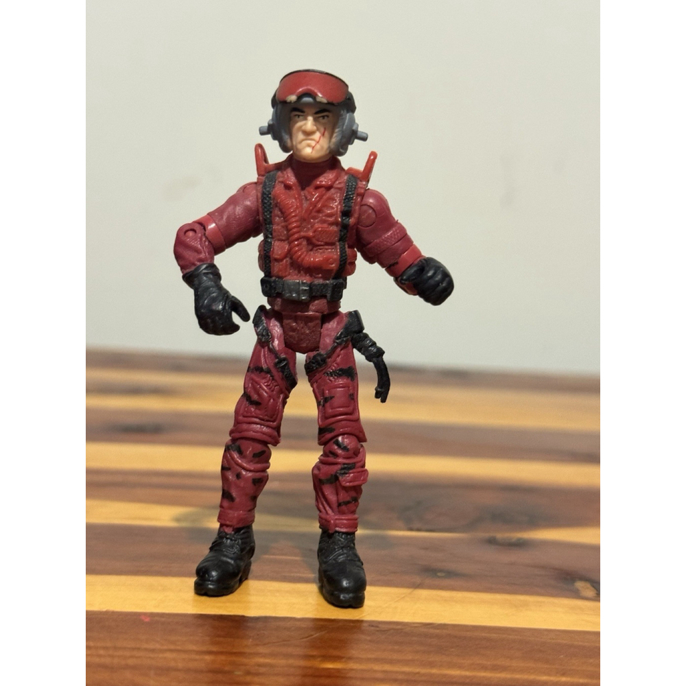 2005 Lanard The Corps Red Vulture Pilot 3.75" Action Figure